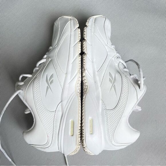 Reebok All White DMX Ride Oil Resistant Sneakers Women’s Size 8 1/2 Wide EUC - Picture 6 of 8